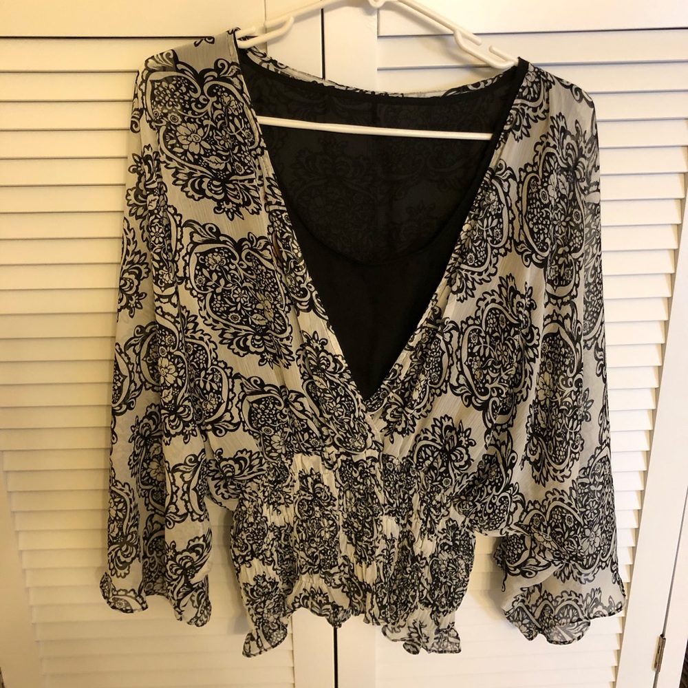 Loose boho blouse